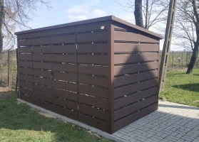 Šiukšlių konteinerių stoginės 111