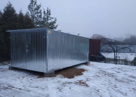 Cinkuotos skardos garažų galerija 38