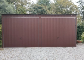 Akrilinės skardos garažų galerija 186