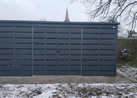 Šiukšlių konteinerių stoginės 370