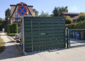 Šiukšlių konteinerių stoginės 432