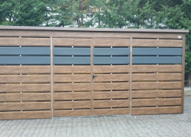 Šiukšlių konteinerių stoginės 301