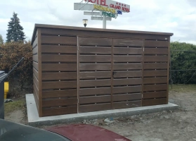 Šiukšlių konteinerių stoginės 211