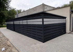 Šiukšlių konteinerių stoginės 424