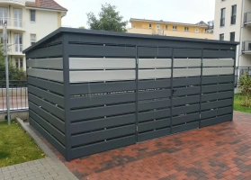 Šiukšlių konteinerių stoginės 341