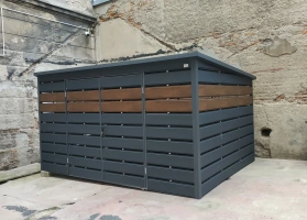 Šiukšlių konteinerių stoginės 156