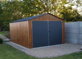 Akrilinės skardos garažų galerija 21