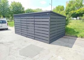 Šiukšlių konteinerių stoginės 476