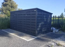 Šiukšlių konteinerių stoginės 178