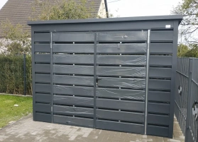 Šiukšlių konteinerių stoginės 209