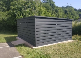 Šiukšlių konteinerių stoginės 416