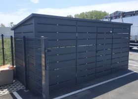 Šiukšlių konteinerių stoginės 35