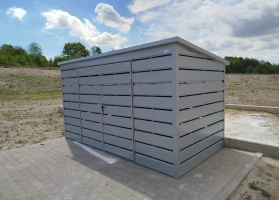 Šiukšlių konteinerių stoginės 474