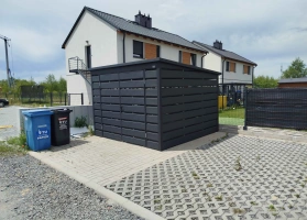 Šiukšlių konteinerių stoginės 501