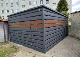 Šiukšlių konteinerių stoginės 402