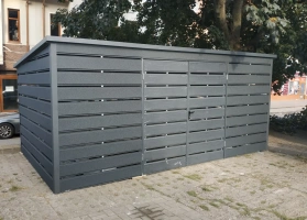 Šiukšlių konteinerių stoginės 169