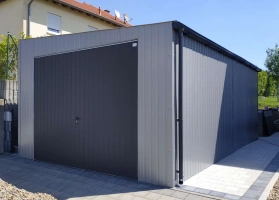 Akrilinės skardos garažų galerija 83