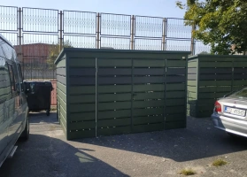 Šiukšlių konteinerių stoginės 183