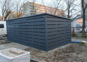 Šiukšlių konteinerių stoginės 246