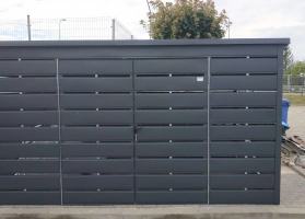 Šiukšlių konteinerių stoginės 50