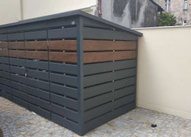 Šiukšlių konteinerių stoginės 59