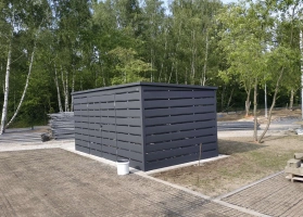 Šiukšlių konteinerių stoginės 411
