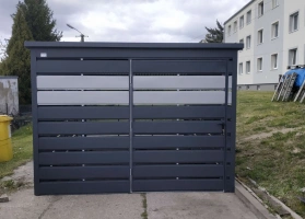 Šiukšlių konteinerių stoginės 398