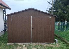 Akrilinės skardos garažų galerija 257