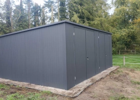 Akrilinės skardos garažų galerija 286