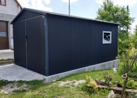 Akrilinės skardos garažų galerija 26