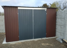 Akrilinės skardos garažų galerija 199