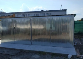 Cinkuotos skardos garažų galerija 10