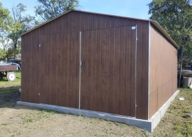 Akrilinės skardos garažų galerija 110