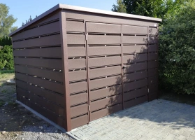 Šiukšlių konteinerių stoginės 314