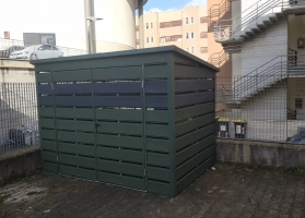 Šiukšlių konteinerių stoginės 361