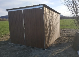 Akrilinės skardos garažų galerija 131