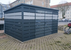 Šiukšlių konteinerių stoginės 249