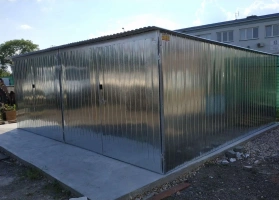 Cinkuotos skardos garažų galerija 11