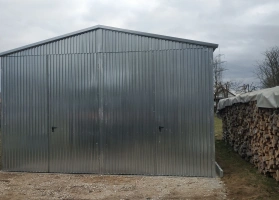 Cinkuotos skardos garažų galerija 60