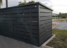 Šiukšlių konteinerių stoginės 328