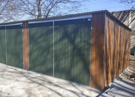 Akrilinės skardos garažų galerija 68