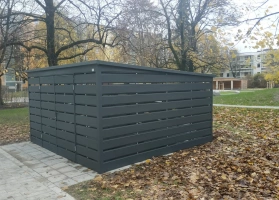 Šiukšlių konteinerių stoginės 231