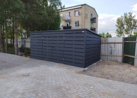 Šiukšlių konteinerių stoginės 479