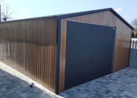 Akrilinės skardos garažų galerija 7