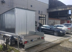 Cinkuotos skardos garažų galerija 59