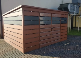 Šiukšlių konteinerių stoginės 177