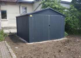 Akrilinės skardos garažų galerija 25