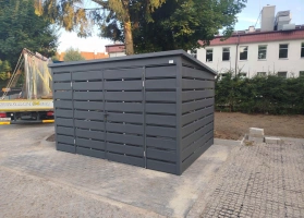Šiukšlių konteinerių stoginės 526