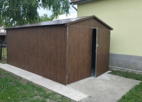 Akrilinės skardos garažų galerija 157