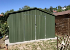 Akrilinės skardos garažų galerija 58